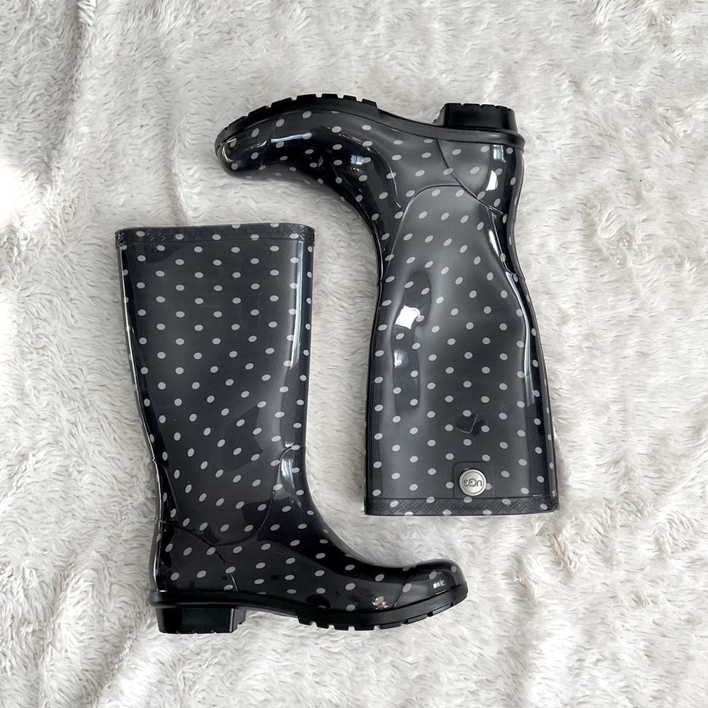UGG Rain Boots 🖤🤍☔️